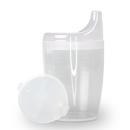 Trinkbecher-Set ohne Griff mit 1 Deckel, transp.